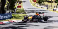 Liam Lawson im Red Bull RB7 von 2011 in Bathurst