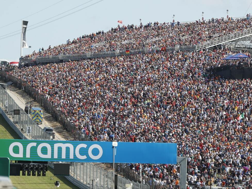 Volle Tribünen bei der Formel 1 in Austin