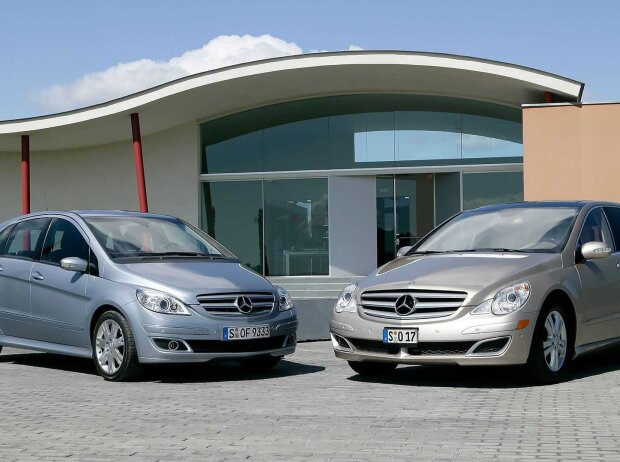 Mercedes B- und R-Klasse Mercedes B- und R-Klasse