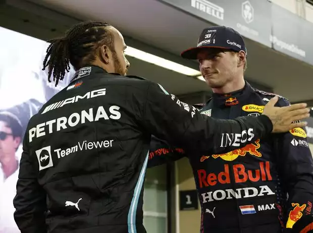 Lewis Hamilton, Max Verstappen Titel-Bild zur News: Lewis Hamilton, Max Verstappen