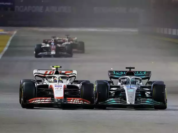 Mick Schumacher, George Russell Titel-Bild zur News: Mick Schumacher, George Russell