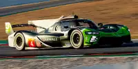 Der Vanwall Vandervell 680 LMH bei Testfahrten in Barcelona