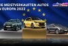 Motor1 Numbers: Die meistverkauften Autos in Europa 2022