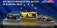Bild zum Inhalt: Motor1 Numbers: Die meistverkauften Autos in Europa 2022