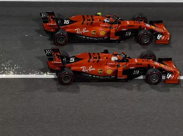 Charles Leclerc, Sebastian Vettel Titel-Bild zur News: Charles Leclerc, Sebastian Vettel