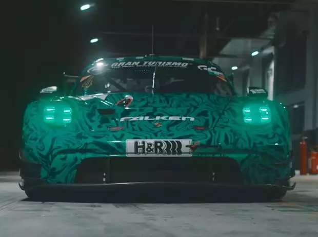 Falken-Porsche 911 GT3 R (992) für die NLS 2023 Titel-Bild zur News: Falken-Porsche 911 GT3 R (992) für die NLS 2023