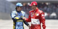 Bild zum Inhalt: Fernando Alonso: "Michael Schumacher hatte nie schlechte Tage"