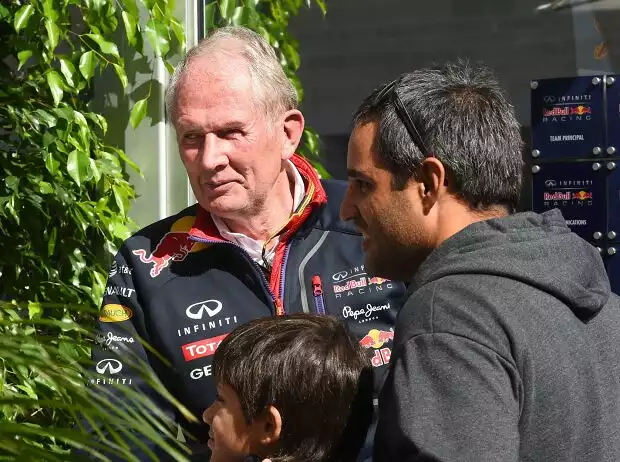 Juan Pablo Montoya, Helmut Marko Titel-Bild zur News: Juan Pablo Montoya, Helmut Marko