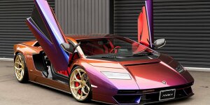 Mamma Mia, bestaunen Sie diesen getunten Lamborghini Countach