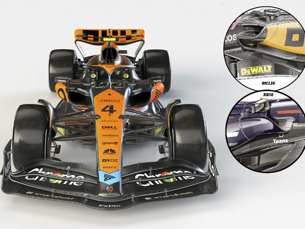 Vergleich McLaren/Red Bull
