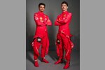 Carlos Sainz und Charles Leclerc