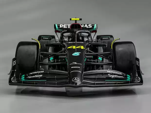 Mercedes W14 Titel-Bild zur News: Mercedes W14