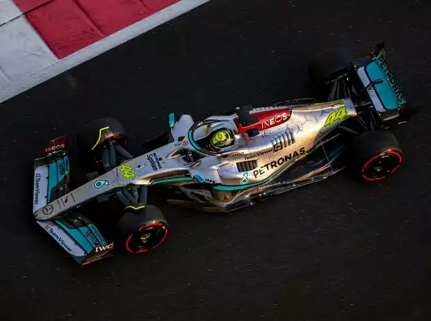 Lewis Hamilton (Mercedes W13) Titel-Bild zur News: Lewis Hamilton (Mercedes W13)