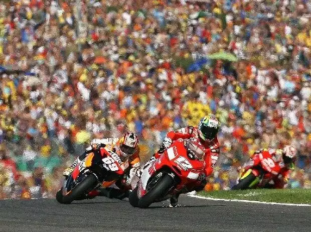 Troy Bayliss, Nicky Hayden Titel-Bild zur News: Troy Bayliss, Nicky Hayden