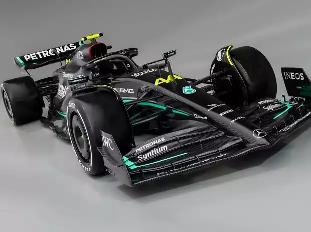 Mercedes W14 Titel-Bild zur News: Mercedes W14