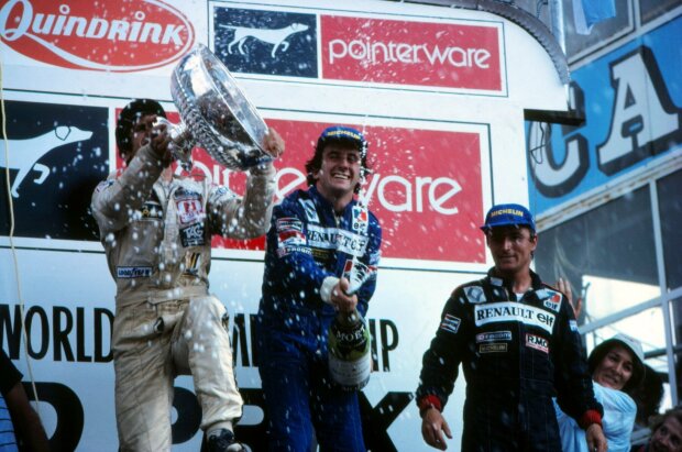 Alain Prost Carlos Reutemann Rene Arnoux Williams Williams F1 ~Alain Prost, Carlos Reutemann und Rene Arnoux ~ 
