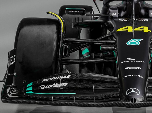 Aufhängung des Mercedes W14 Aufhängung des Mercedes W14