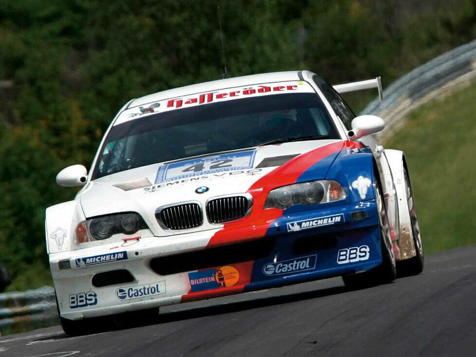 Rennversion BMW M3 GTR auf der Nürburgring-Nordschleife