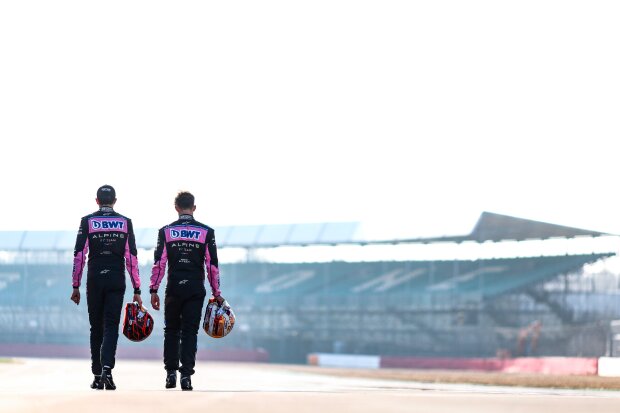  ~Esteban Ocon (Alpine), Pierre Gasly (Alpine) ~          