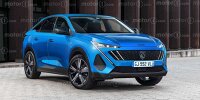 Peugeot e-3008 als Rendering