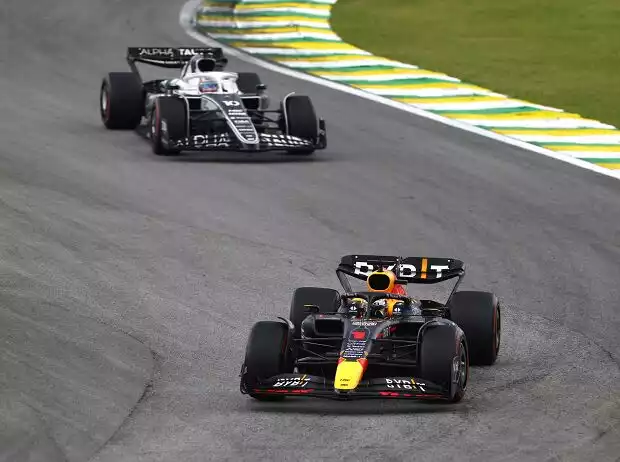 Max Verstappen, Pierre Gasly Titel-Bild zur News: Max Verstappen, Pierre Gasly