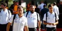 Mitarbeiter im Paddock