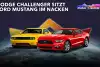 Bild zum Inhalt: Motor1 Numbers: Dodge Challenger sitzt Ford Mustang im Nacken