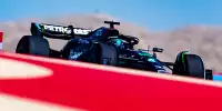 George Russell (Mercedes W14) beim Formel-1-Test 2023 in Bahrain