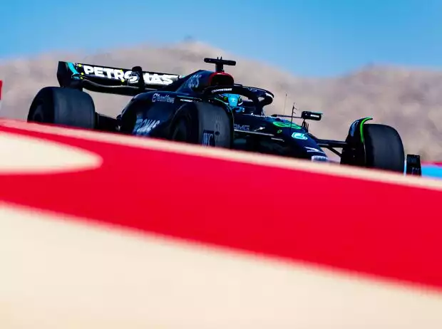 George Russell (Mercedes W14) beim Formel-1-Test 2023 in Bahrain Titel-Bild zur News: George Russell (Mercedes W14) beim Formel-1-Test 2023 in Bahrain