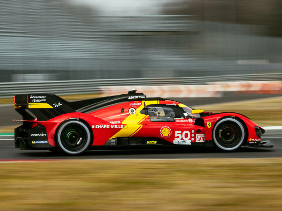 Ferrari 499P, Test, Monza