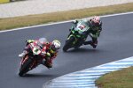 Alvaro Bautista und Jonathan Rea 