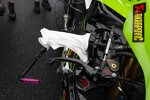 Vorderradbremshebel von Alex Lowes' Kawasaki