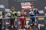 Jonathan Rea, Alvaro Bautista und Toprak Razgatlioglu