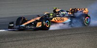 Bild zum Inhalt: Lando Norris' Fassade bröckelt: So redet er sich die McLaren-Tests schön