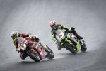 Alvaro Bautista vor Jonathan Rea