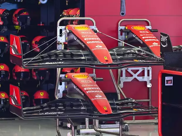 Ferrari-Frontflügel Titel-Bild zur News: Ferrari-Frontflügel