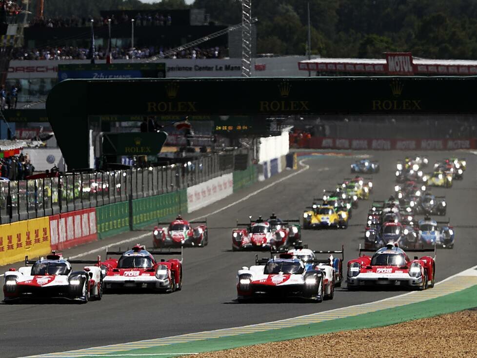 24h Le Mans 2022, Startphase