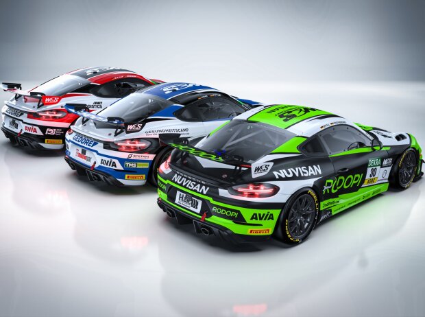 So sehen die Porsche von W&S Motorsport im Heckbereich aus So sehen die Porsche von W&S Motorsport im Heckbereich aus
