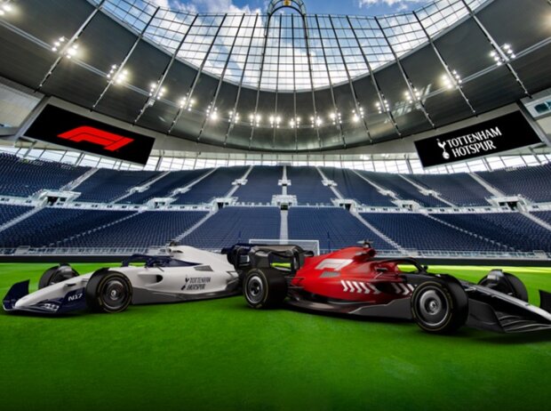 Titel-Bild zur News: Tottenham Hotspur und die Formel 1 machen gemeinsame Sache