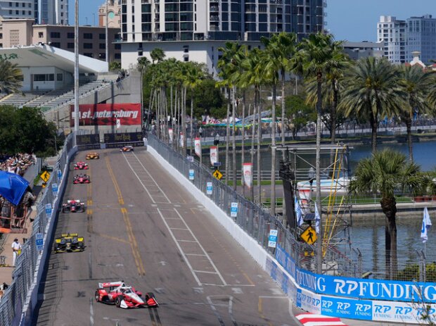 IndyCar-Action in St. Petersburg 2022 IndyCar-Action in St. Petersburg 2022