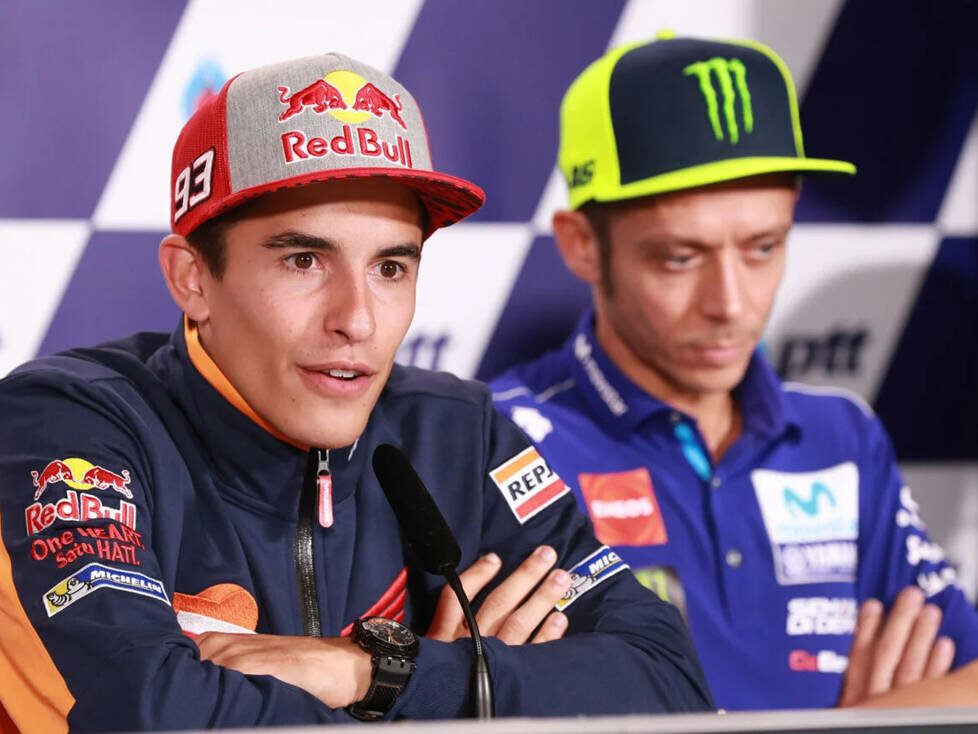 Marc Marquez, Valentino Rossi