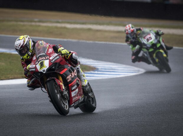 Alvaro Bautista; Jonathan Rea Alvaro Bautista; Jonathan Rea