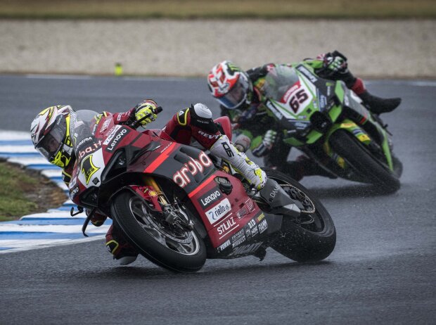 Alvaro Bautista; Jonathan Rea