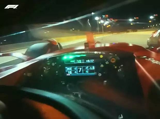 Helmkamera bei einem Ferrari-Fahrer in der Formel 1 2022 Titel-Bild zur News: Helmkamera bei einem Ferrari-Fahrer in der Formel 1 2022