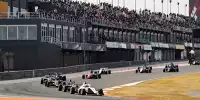 Zahlreiche Zuschauer verfolgten die Rennen der Formula Winter Series in Valencia