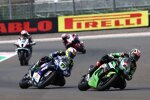 Jonathan Rea und Dominique Aegerter 