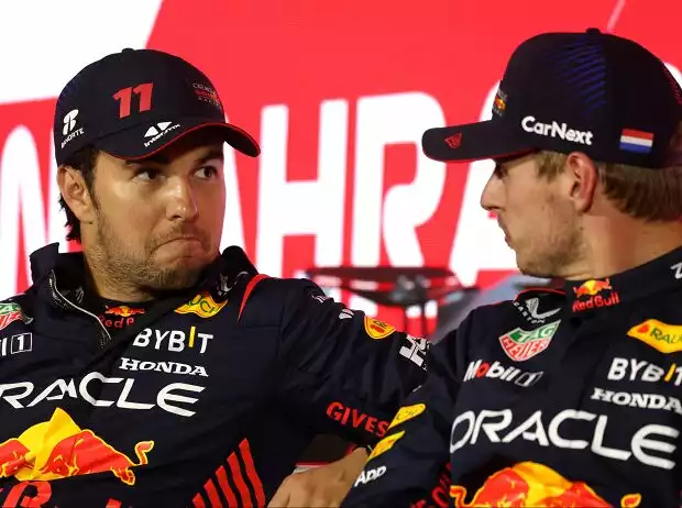 Sergio Perez, Max Verstappen Titel-Bild zur News: Sergio Perez, Max Verstappen