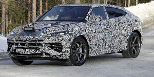 Lamborghini Urus (2023) mit PHEV-Antrieb und neuer Front erwischt