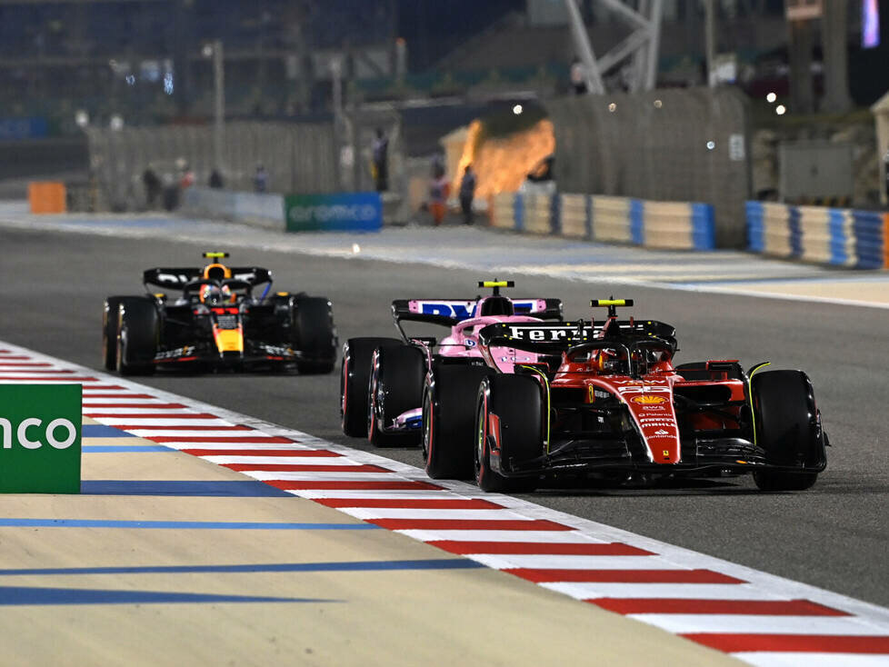 Carlos Sainz, Pierre Gasly, Sergio Perez