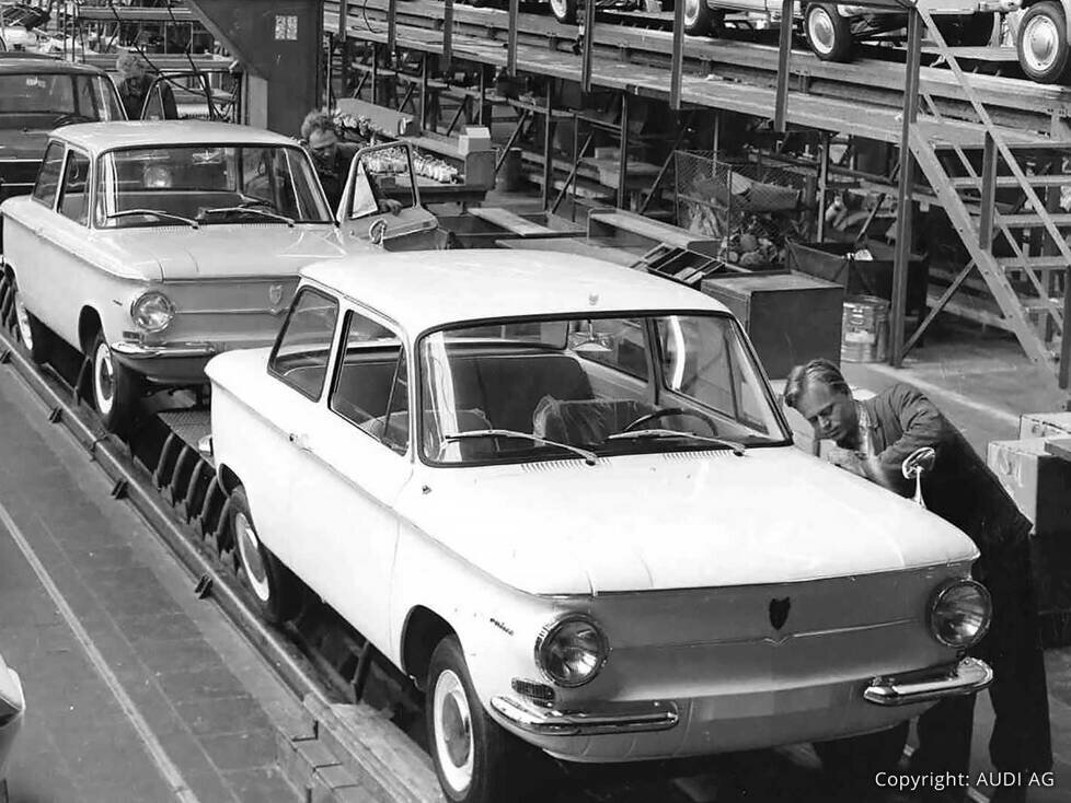 Produktion des NSU Prinz